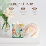 M&SENSE Fig Citrus Floral Scented Soy Wax Candles - 10.2 oz | Ideal for Home, Gifts & Relaxation - Image 3
