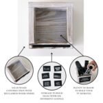 Rustic Remote Control Holder for Table & Bedside – Farmhouse TV Stand Décor & Hostess Gift - Image 8