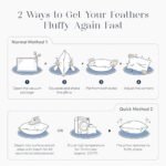 Phantoscope Premium Outdoor Pillow Inserts - Set of 2 Water-Resistant 18"x18" Square Cushions - Image 9