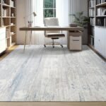 Lbris 8x10 Washable Area Rugs - Modern Abstract Soft Low Pile Non-Slip Rugs for Living Rooms, Bedrooms, Dining Rooms, and Nurseries. - Image 8