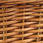 Stylish Handwoven Willow Market Basket with Durable Metal Handles—Versatile, Spacious, and Lightweight. - Image 9