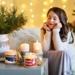 4-Pack Christmas Scented Candles, 3.5 oz Handmade Soy Wax for Holiday Gifting, Mini Winter Candles. - Image 6