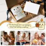 Funny Inspirational Support Candle for Valentines: Stress Relief Gift for Coworkers, Friends, and New Jobs. - Image 2