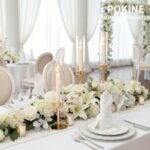 POKINE Gold Candle Holder Set of 3 for Glass Taper Candles - Perfect for Home Decor, Weddings, and Parties. - Image 4