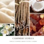 Vanilla Cashmere Scented Candle - Hand-Poured Soy Wax, 50 hrs, Crackling Wood Wick, Soothing Aroma. - Image 5