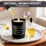 8-Pack Aromatherapy Scented Candles for Men & Women - Ideal Holiday Gift Set for Christmas, Birthdays, and Anniversaries - Image 4