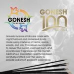Gonesh Classic Collection No. 8: Non-Toxic 10" Slow Burn Light Fruit & Floral Aromatic Incense Sticks - 100 Pack - Image 6
