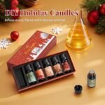 Christmas Essential Oil Set | 6 Holiday Fragrance Oils for Diffusers & Candles | Aromatherapy Gift - Image 4