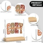 Autumn Home Decorations: Cozy Fall Decor, Thanksgiving Acrylic Signs for Living Room, Office, and More! - Image 3