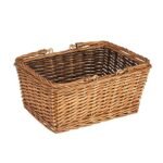 Stylish Handwoven Willow Market Basket with Durable Metal Handles—Versatile, Spacious, and Lightweight. - Image 4