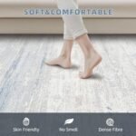 Lbris 8x10 Washable Area Rugs - Modern Abstract Soft Low Pile Non-Slip Rugs for Living Rooms, Bedrooms, Dining Rooms, and Nurseries. - Image 4