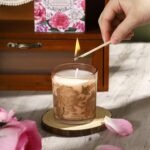 ROMIIE ZOI French Rose Scented Candle - 6oz Aromatherapy Soy Wax Jar for Home & Gifts - 170g - Image 6