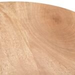 SIMPLIHOME Demy 18" Metal and Wood Accent Table - Round Industrial Side or Coffee Table in Natural and Black. Stylish, Compact Design for Living Room. - Image 6