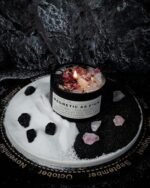 Magnetic Obsidian Crystal Candle: Protection, Attraction, Self-Love & Meditation Ritual (8oz) - Image 3