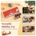 Christmas Essential Oil Set | 6 Holiday Fragrance Oils for Diffusers & Candles | Aromatherapy Gift - Image 6