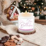 Birthday Candles for Women: Best Friend Gift Idea – 4 oz Vanilla Birthday Cake Scented Candle - Image 5