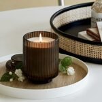 LA JOLIE MUSE Santal Himalayen Candle - Luxury Amber Scented Soy Candle, 60-Hour Burn for Home Decor. - Image 3