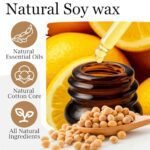 Lihome Candles: Scented Natural Soy Wax Gifts for Women - Perfect for Christmas, Birthdays, and Mother's Day! - Image 3