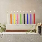 YOROXRG 100 pcs Unscented Mini Taper Candles | 4" Tall x 1/2" Diameter | Ideal for Spells & Rituals - Image 6