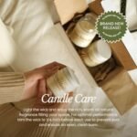 Bare Botanics 3-Piece Soy Candle Gift Set - 100% Plant-Based, Non-Toxic, Handpoured in WI - Image 8