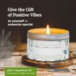 101 Long-Lasting Sage & Eucalyptus Smudge Candle - 6 Oz, 35-Hour Burn for Energy Cleansing - Image 6