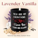Valentine's Day Gifts: 10oz Lavender Candle for Him & Her – Perfect Romantic Present for Anniversaries, Christmas, & Birthdays! - Image 3