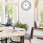 12-Inch Silent Wall Clock with Big Numbers – Easy-to-Read Decorative Timepiece for Home, Office, and School - Image 2