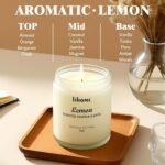 Lihome Candles: Scented Natural Soy Wax Gifts for Women - Perfect for Christmas, Birthdays, and Mother's Day! - Image 2