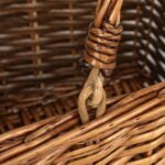 Stylish Handwoven Willow Market Basket with Durable Metal Handles—Versatile, Spacious, and Lightweight. - Image 8