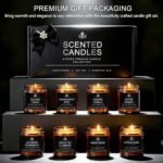 8 Pack Soy Wax Scented Candle Set: Lavender Chamomile, Citrus Sage & More – Long-Lasting Aromatherapy Gift. - Image 2