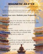 Magnetic Obsidian Crystal Candle: Protection, Attraction, Self-Love & Meditation Ritual (8oz) - Image 8