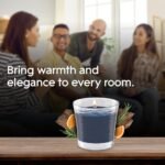 Glade Smooth Bourbon & Oak 1-Wick Scented Candle Jar, 4.08 Oz, Infused with Essential Oils. - Image 8