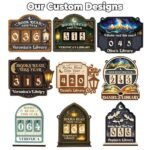 Books Read Tracker Sign | Home Library Decor | Book Lover Gift for Librarians & Readers - Image 7