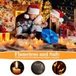 KOABY Flameless Votive Candles - 25/50/100 Pack, Lasting 8+ Hours, Warm Yellow Light, No Timer or Flickering - Image 5