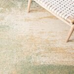 SAFAVIEH 8x10 Area Rug - Adirondack Collection, Ivory & Sage, Modern Abstract, Easy-Clean, Non-Shedding. Perfect for Living Room & Bedroom. - Image 6