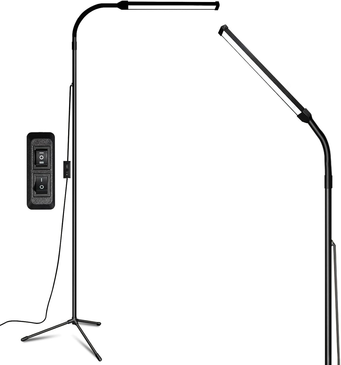 Our Honest Review: Versatile LED Floor Lamp for Lash & Makeup Tasks