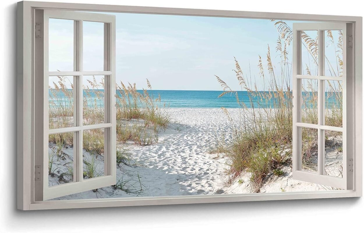 Our Review: Transform Your Space with Calming Ocean Window Art