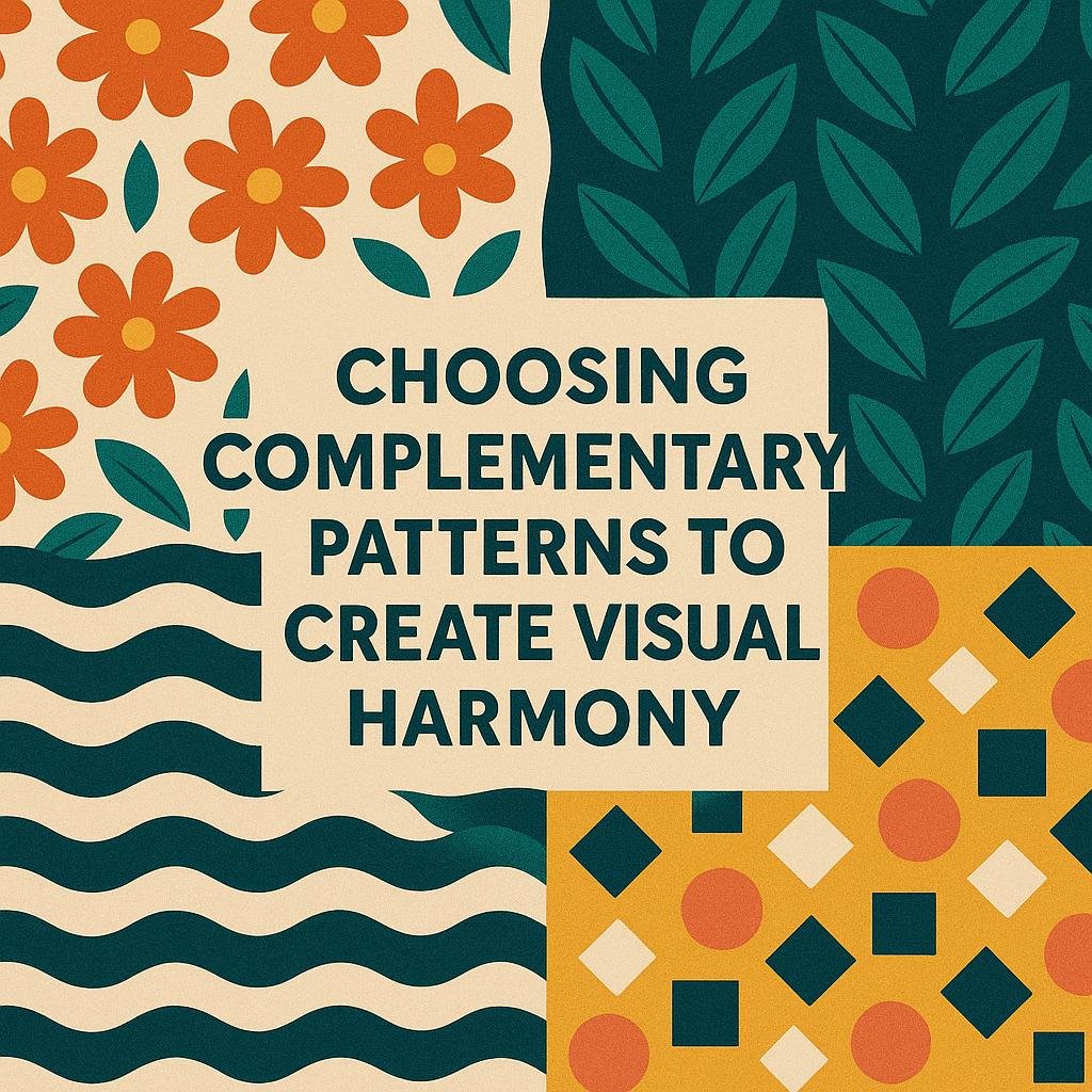 Choosing Complementary Patterns to Create⁤ Visual⁤ Harmony