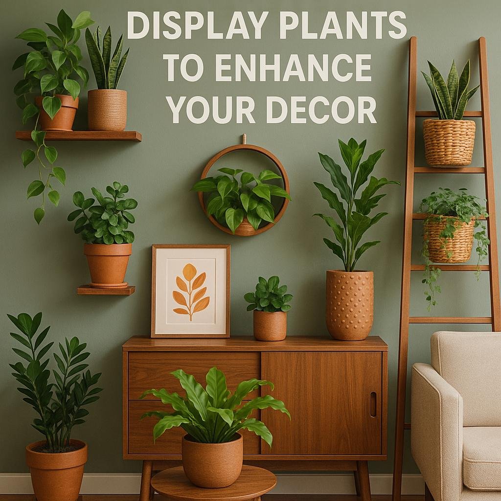 Creative ways⁢ to Display Plants to Enhance Your Decor