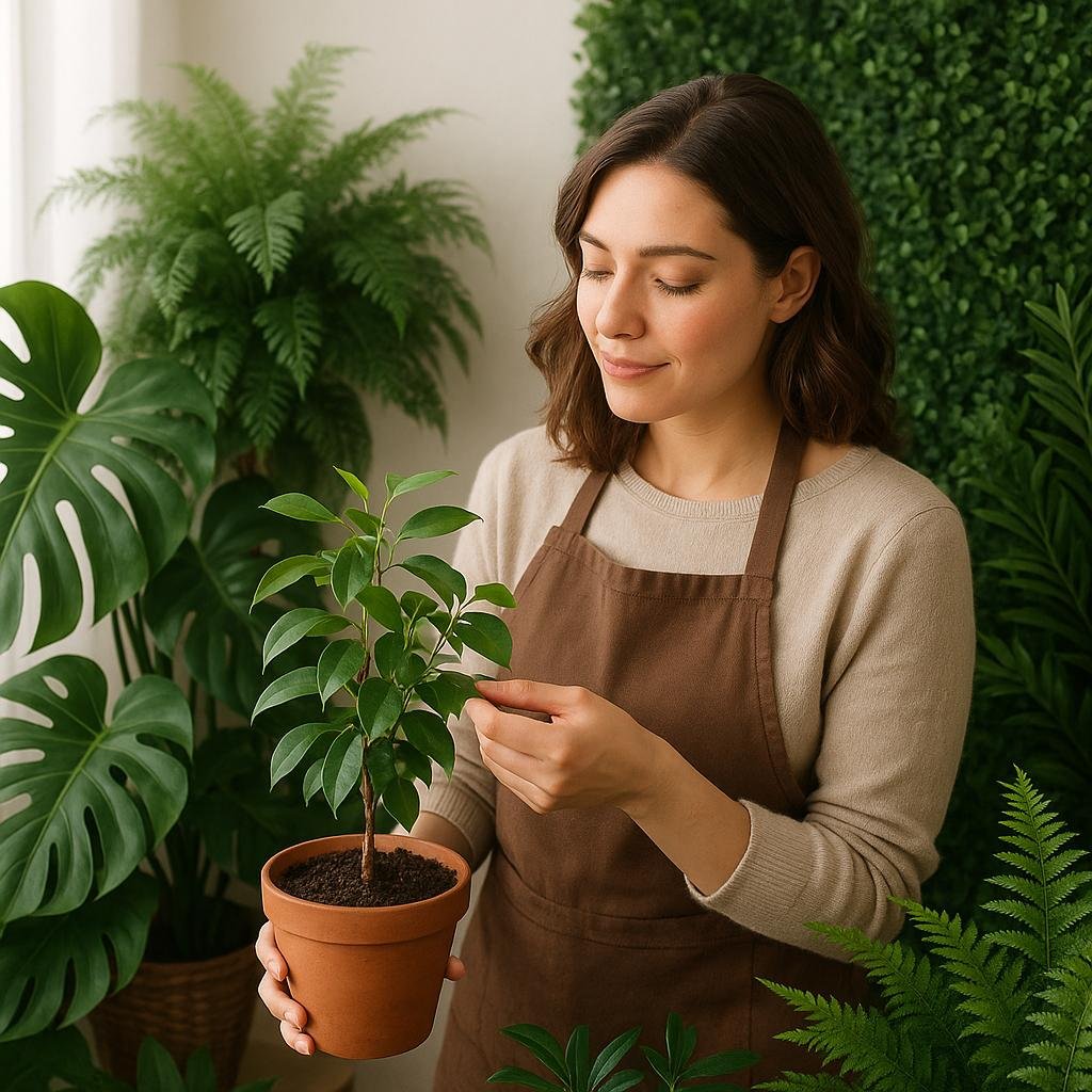 Caring for Live Plants to Complement Your Artificial Greenery