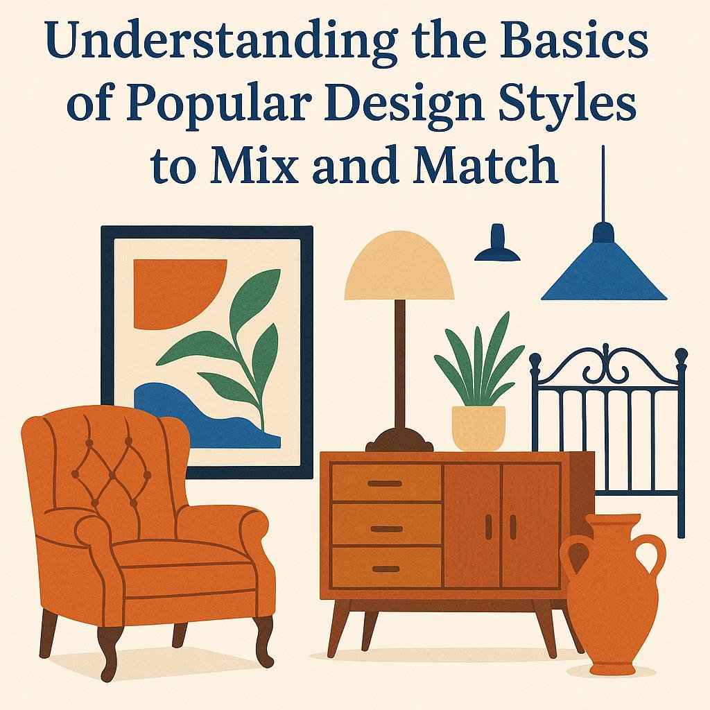 Understanding the Basics of Popular Design Styles to Mix and Match