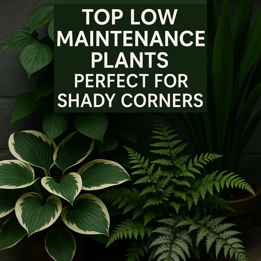 Top Low Maintenance Plants Perfect for‌ Shady Corners