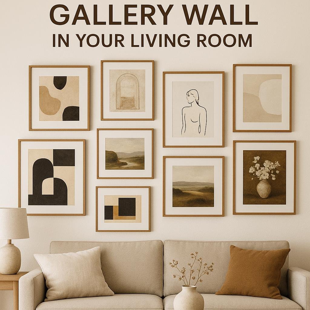 Understanding the Basics of a Gallery Wall in Your Living Room