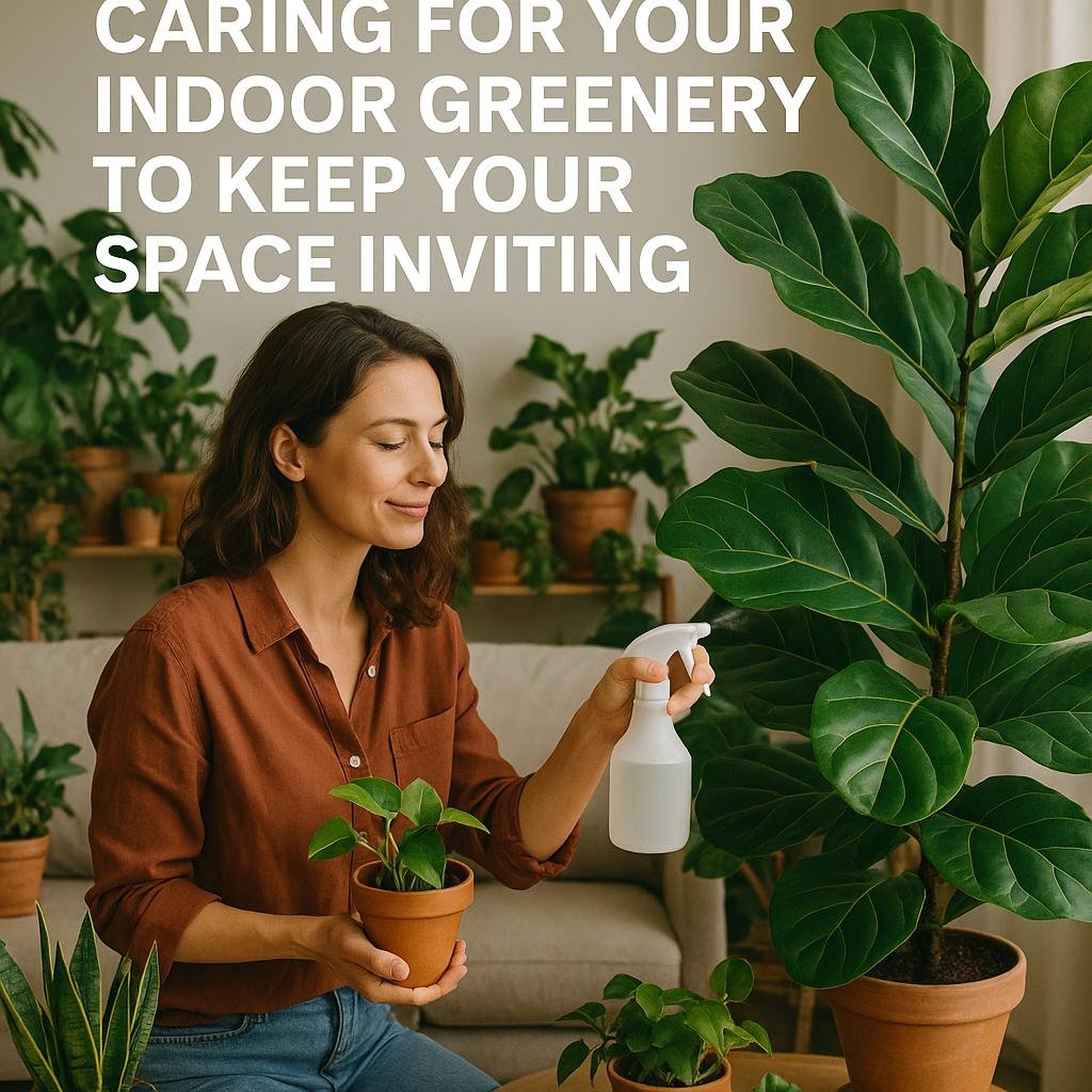 Caring for your Indoor Greenery to Keep Your Space Inviting