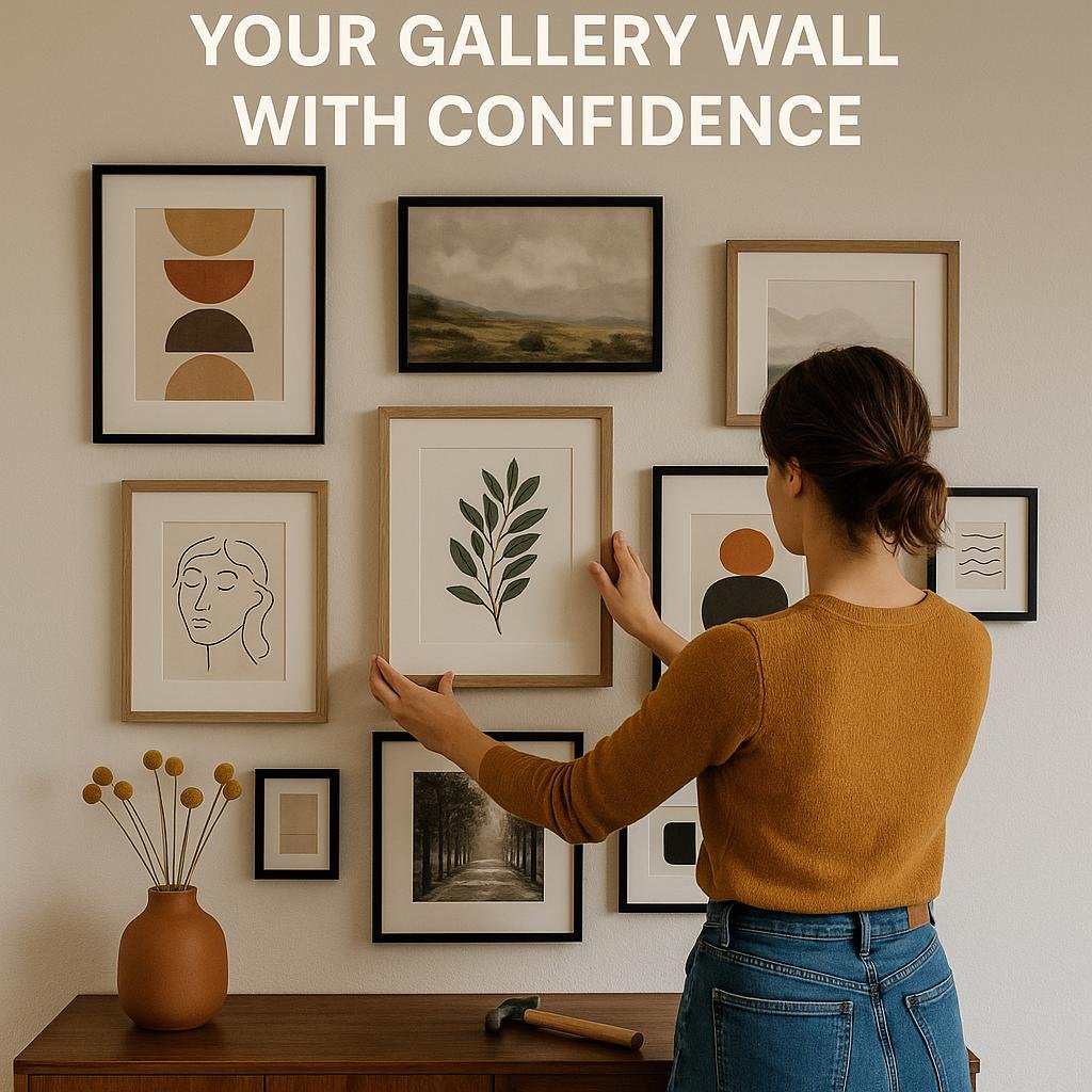 Tips for arranging and Hanging Your Gallery Wall with Confidence