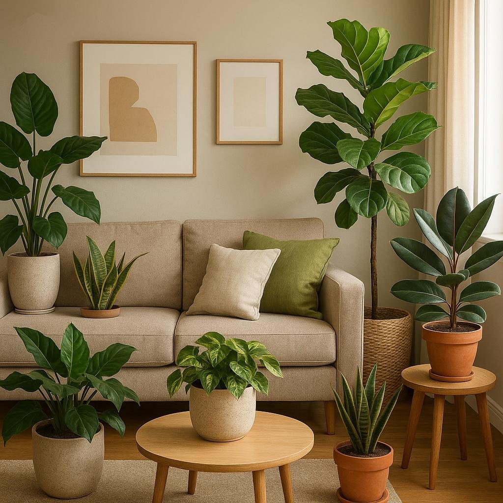 Choosing the Right Plants to Match Your Living Room Style
