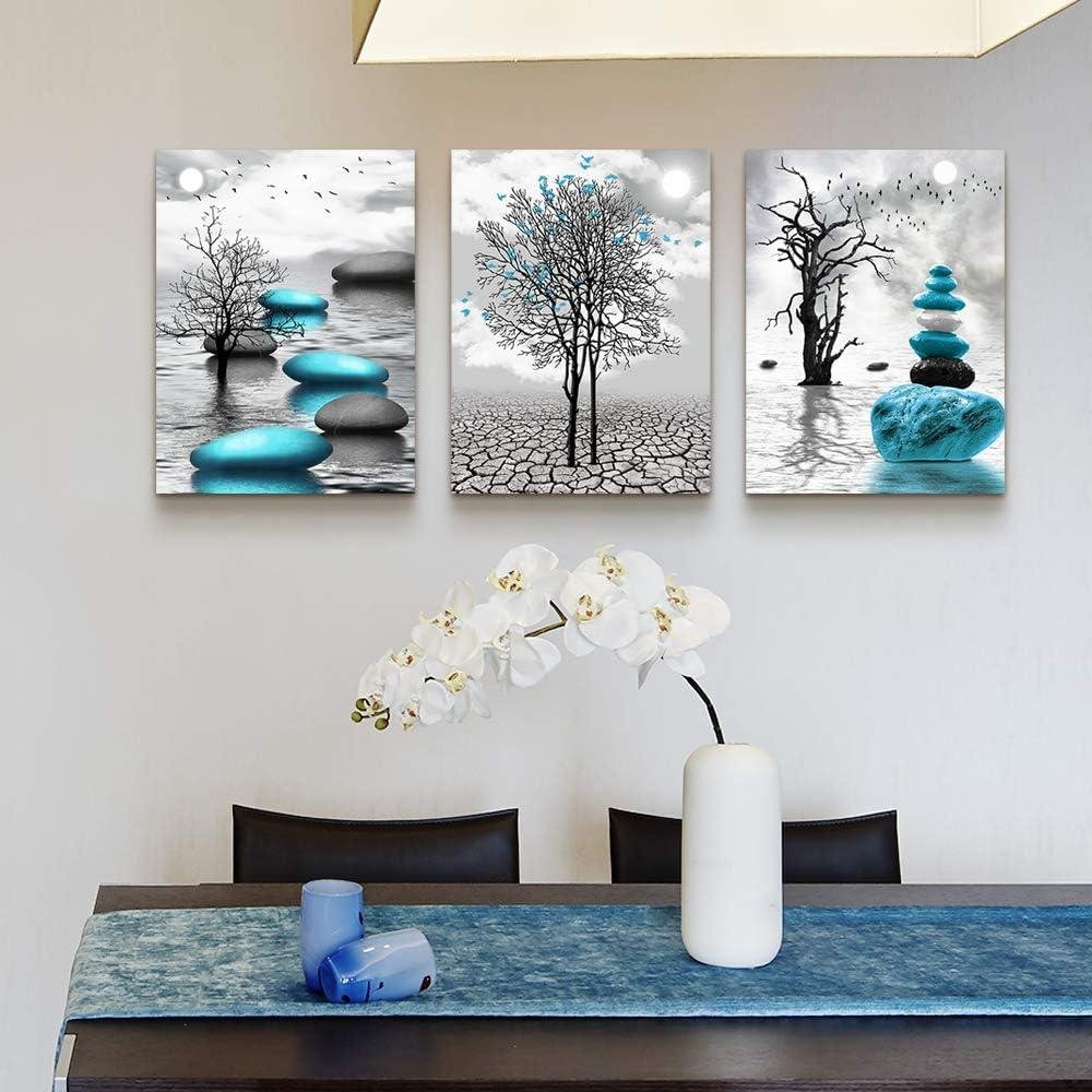 Zen Elegance: Our Review of 3-Piece Stone Abstract Wall Art