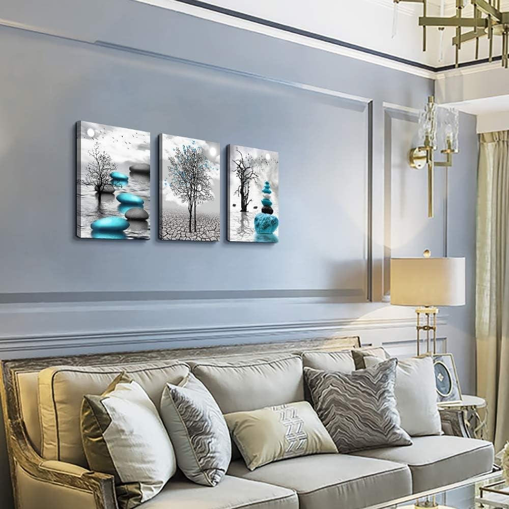 Zen Elegance: Our Review of 3-Piece Stone Abstract Wall Art