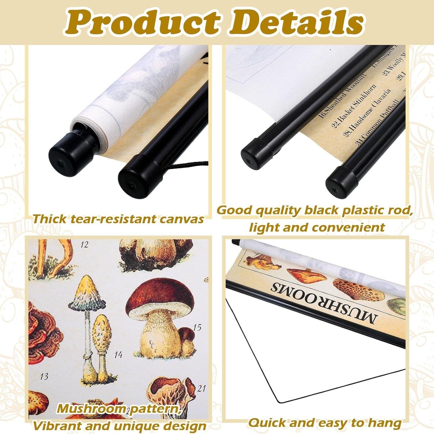 Our Review: Vintage Mushroom Tapestry Brings Rustic Charm