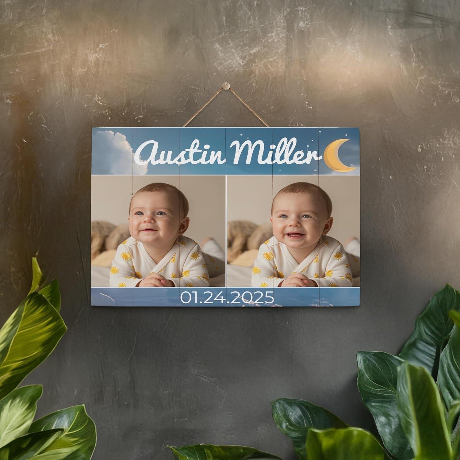 We Tested This Charming Rustic Baby Photo Keepsake